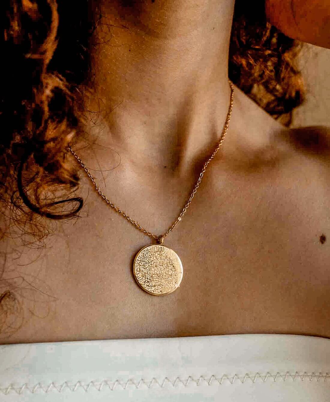 Ayatul Kursi Locket, Islamic Locket