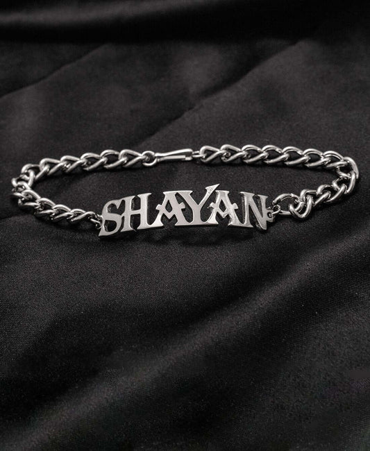 Bold Men Name Bracelets, Custom Name Bracelets, Custom Bracelets