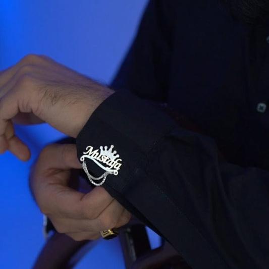 Crown Studs Cufflinks, Studs, Cufflinks