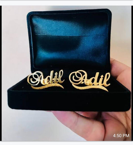 Cufflinks Single Name, Studs, Cufflinks