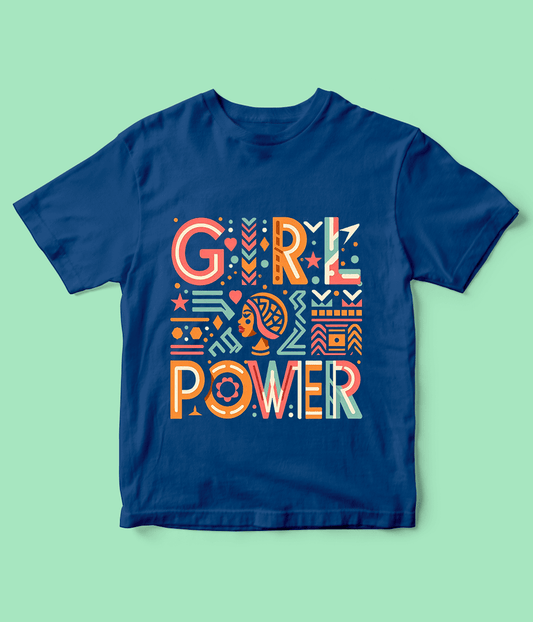 Girl Power Custom Kids T Shirts for Girls