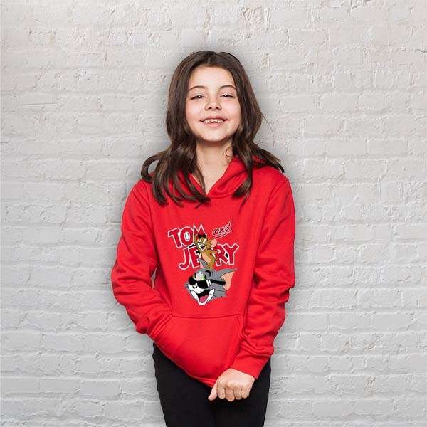 Tom & Jerry Hoodies for Girls | Kids Hoodies