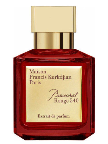 Maison Francis Kurkdjian Perfumes Collection featuring iconic fragrances like Baccarat Rouge 540 and Aqua Universalis, offering floral, woody, fresh, and oriental scents for men and women, perfect for gifting or daily wear.