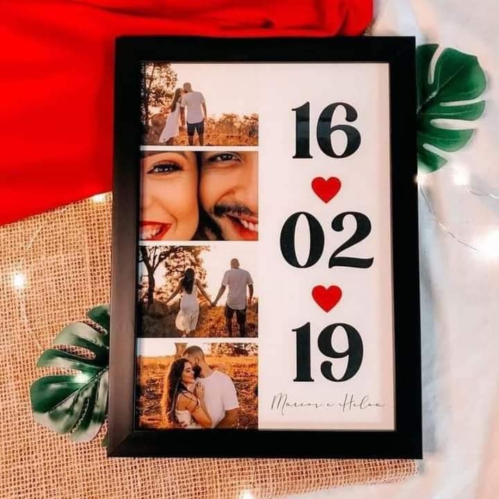 custom couple frames, wedding photo frame, LED light photo frame