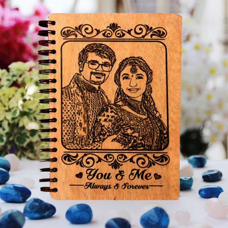 custom notebooks customized notebooks wooden engraved notebooks customized wooden diary