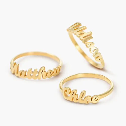 Custom Name Rings, Custom Name Rings, Custom Rings