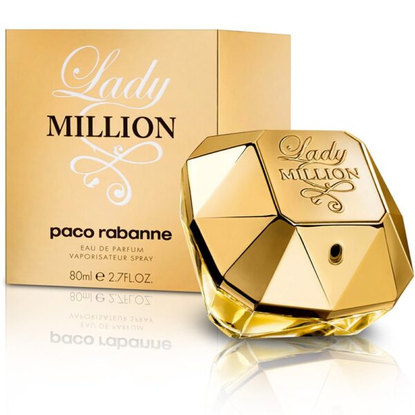 Paco Rabanne Perfumes Collection featuring iconic fragrances like 1 Million and Lady Million, offering woody, spicy, fresh, and floral scents for men and women, perfect for daily wear or gifting.