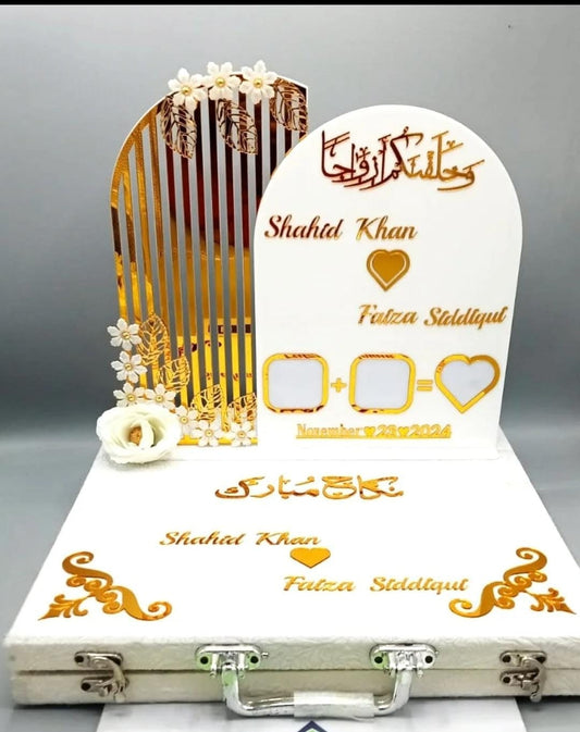 nikkah frames, nikkah certificate, couple nikkah frames, velvet nikkah frames, personalized nikkah frames