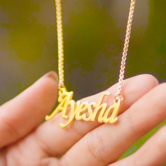 Beautiful Name Pendant, Name Necklace