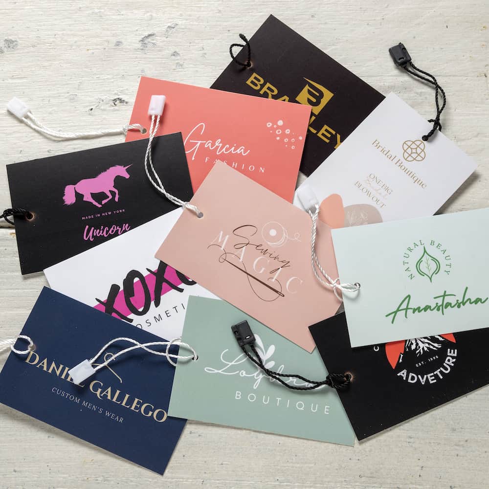 brand custom shirt tags, custom name tags, customize name tags, shirt tags, clothes tags, branded tags