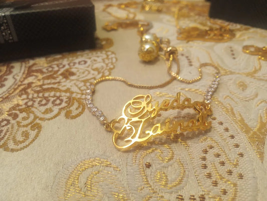 Chain Bangles, Name Bangles, Hand Bangles, Metal Bangles