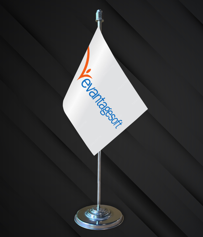 table flag, table flag for office, office table flag