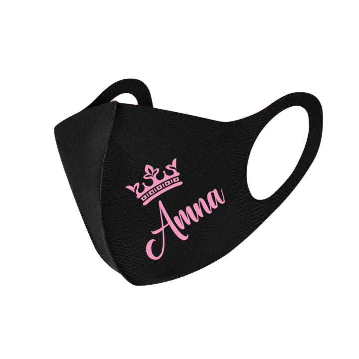 custom name face mask, custom face mask, customize face mask, stylish name face mask