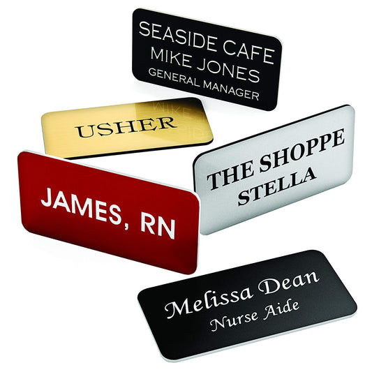 name tags, custom name tags, customize name tags