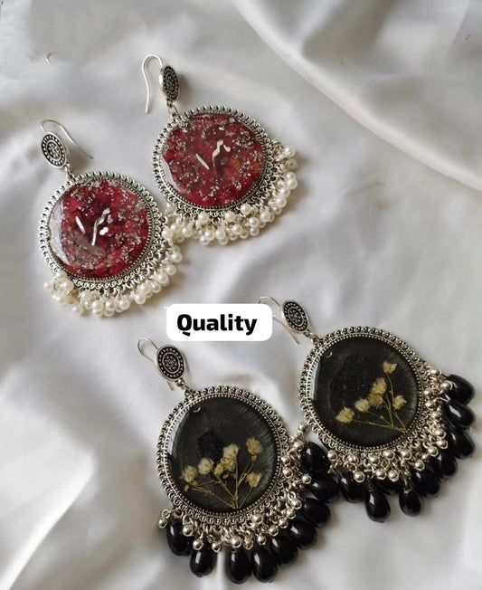 Name Resin Earrings, Name Earrings for Girls