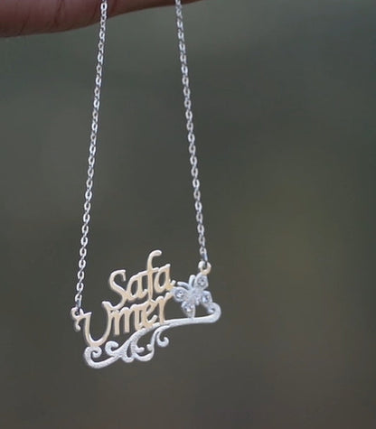 Double Name Necklace