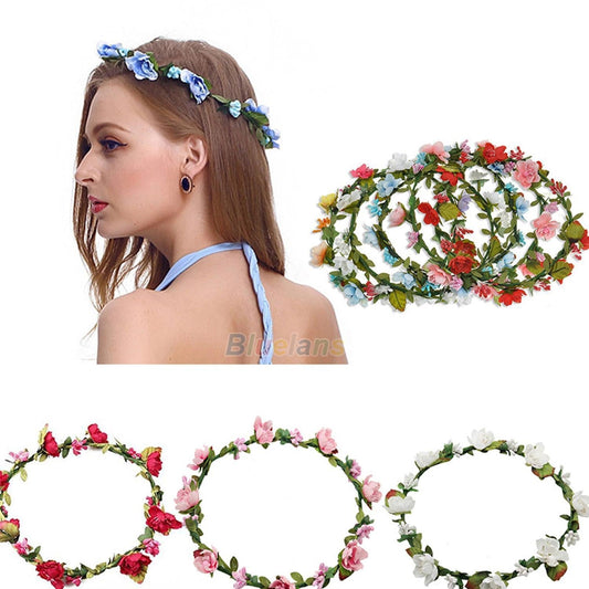 rose flower, white flowers, red flowers, pink flowers, flower crown