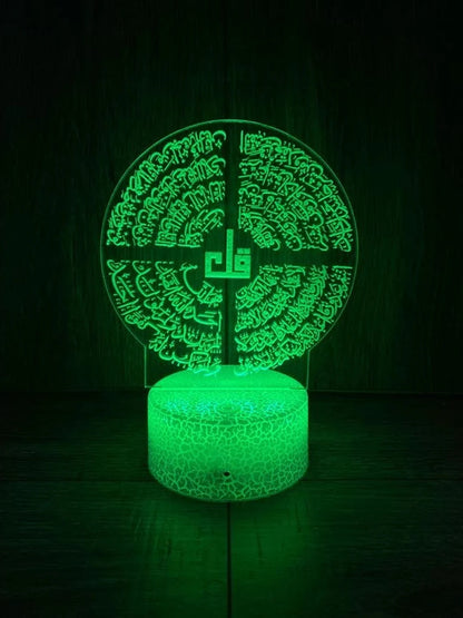 table lamps, crystal lamp, led lamp, neon lamp, custom lamp, customized lamp, 3d lamp, acrylic lamp, Islamic lamp, name lamp