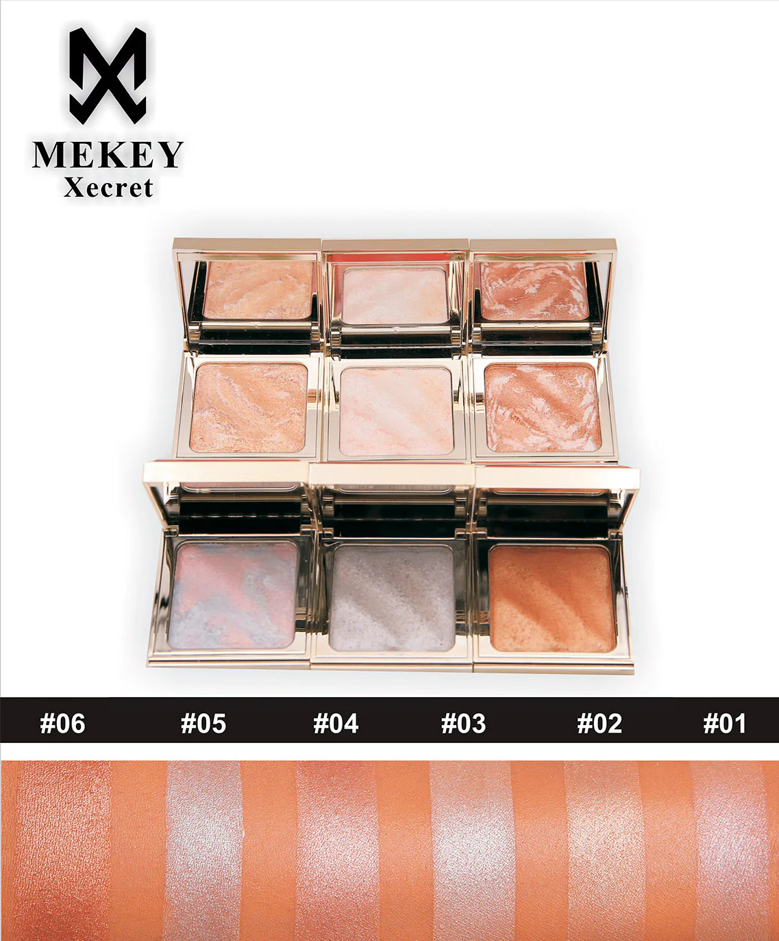 skin care products, cosmetics products, korean skin care, skincare store, mekey xecret foundation, mekey xecret blush, mekey xecret highlighter, mekey xecret concealer