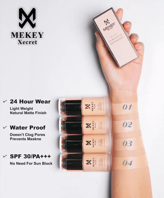 Mekey Xecret Lumi Matte Foundation