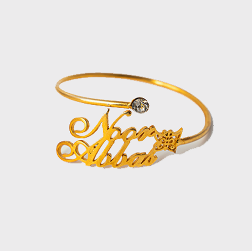 Name Bangle Bracelets, Custom Name Bracelets, Custom Bracelets