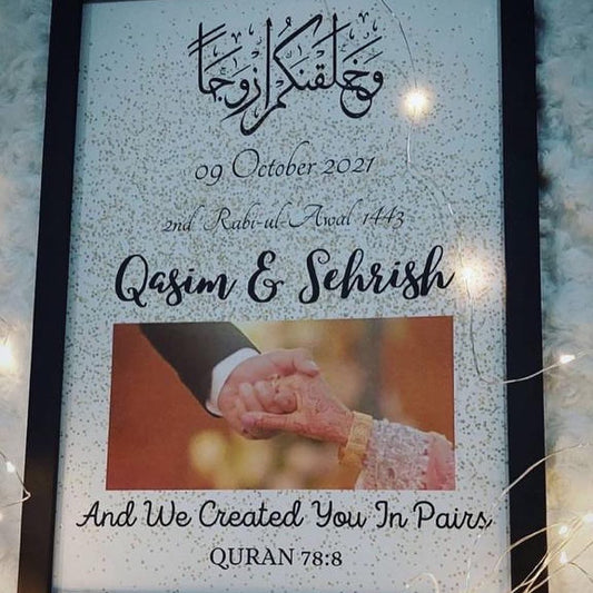 photo frame, photo frame design, customized photo frames pakistan, led light photo frame, wedding photo frame, custom made photo frame